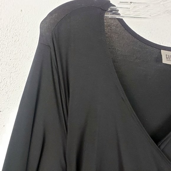 GAP Black Wrap Dress - Picture 4 of 11